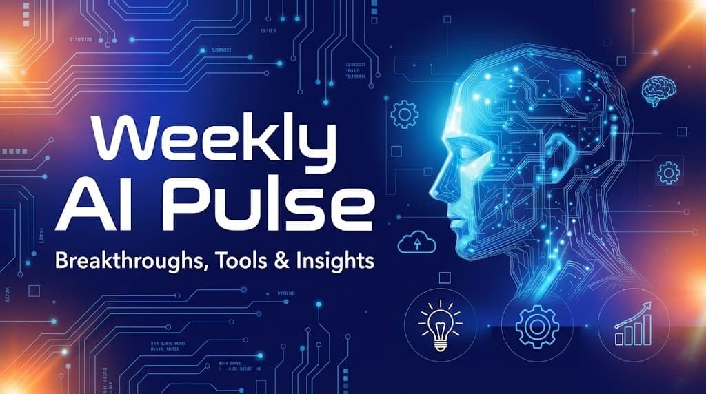 Weekly AI Pulse: Breakthroughs, Tools & Insights